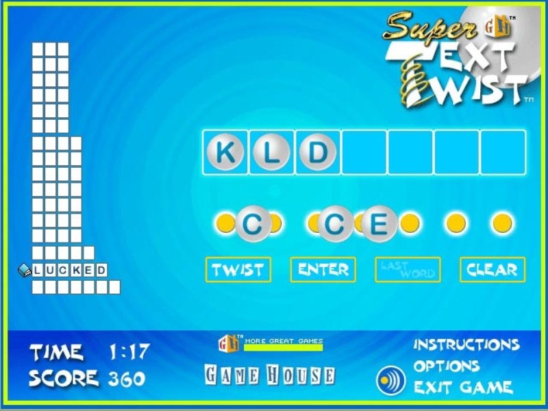 Text Twist Game Free Arcade Computer
