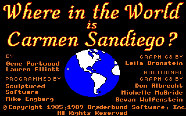 Where In The World Is Carmen Sandiego Pc Game Screenshots