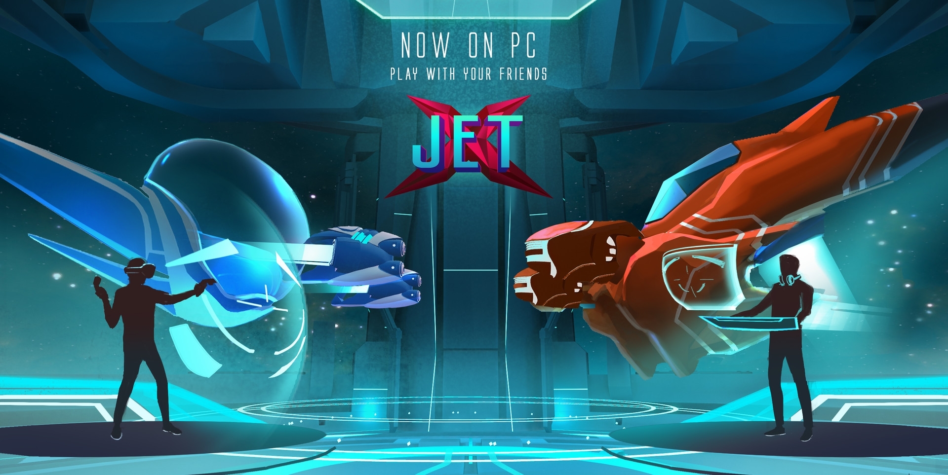 Обложка Steam-ключ гоночной аркады JetX с поддержкой VR