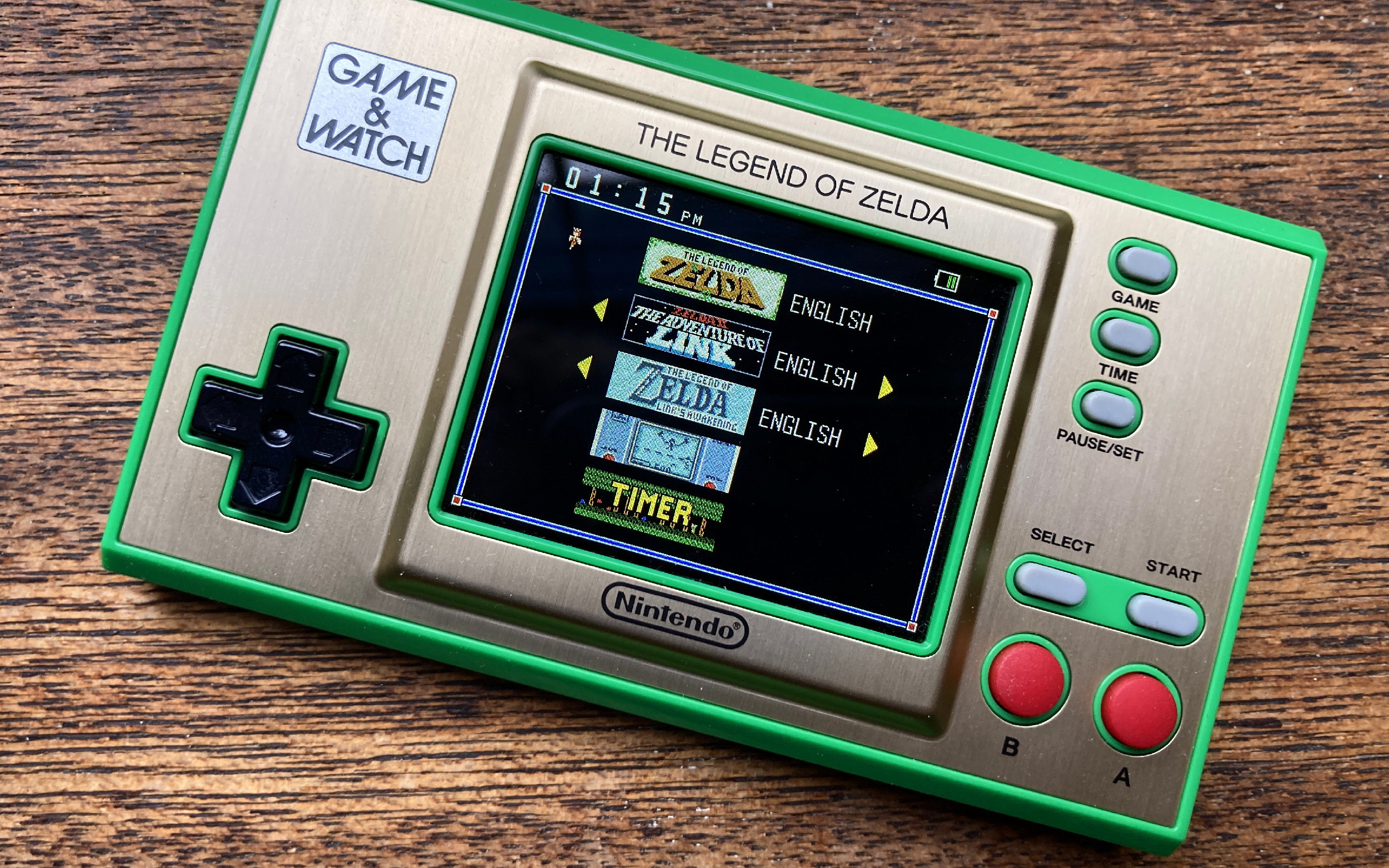 Статья Играй и смотри: обзор портативной консоли Game & Watch: The Legend of Zelda