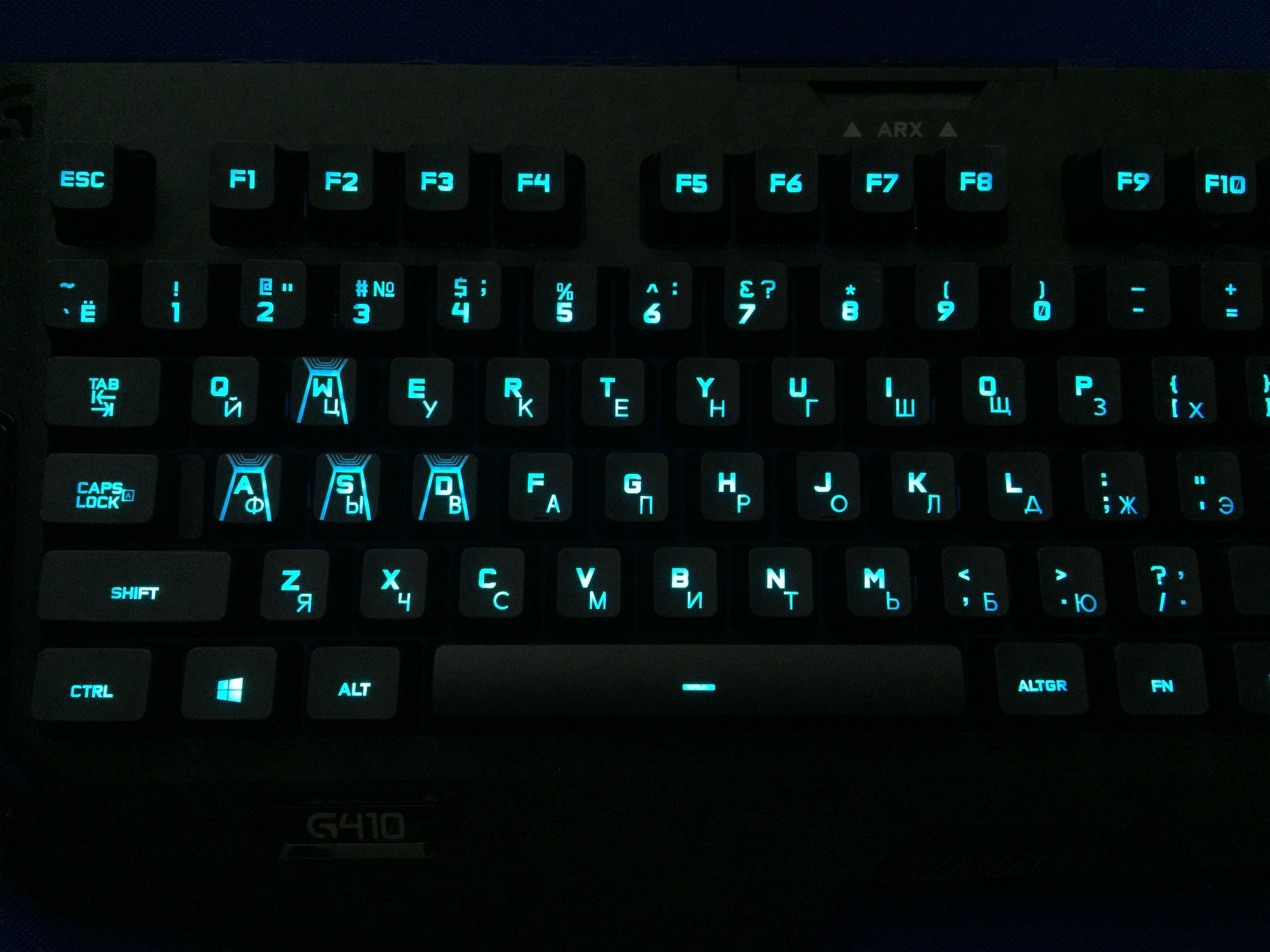 Статья Обзор игровой клавиатуры Logitech G410 Atlas Spectrum