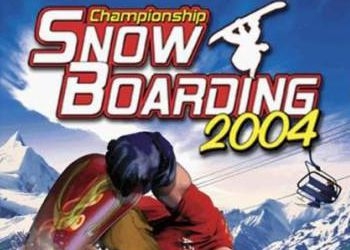 Обложка игры Championship Snowboarding 2004