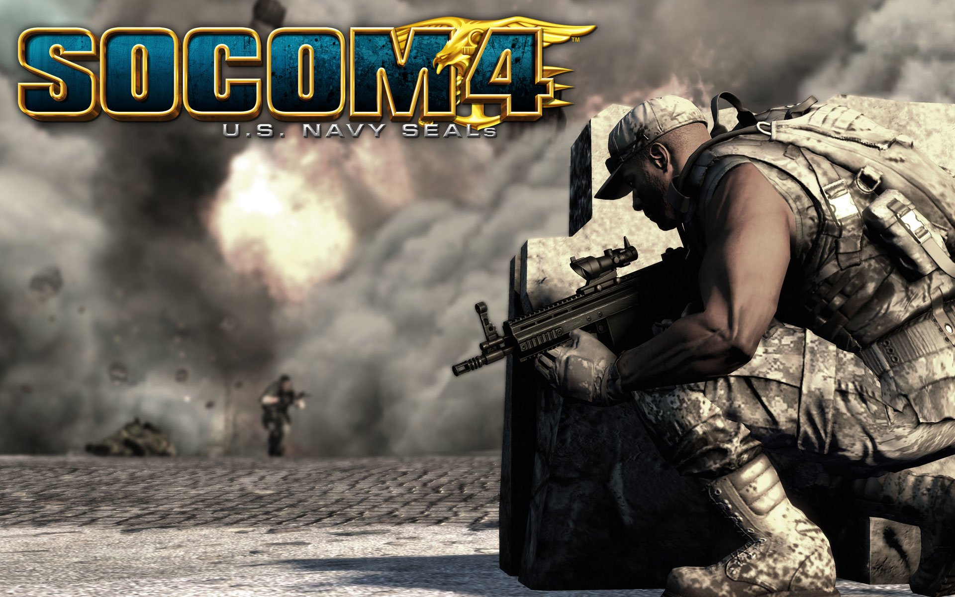 Обложка игры SOCOM 4: U.S. Navy SEALs