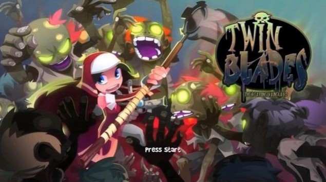 Обложка игры Twin Blades: The Reaping Vanguard