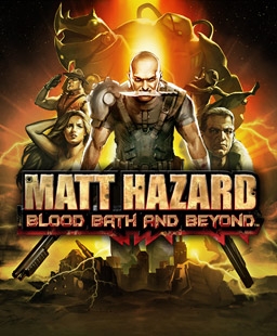 Обложка игры Matt Hazard: Blood Bath and Beyond