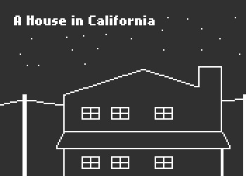Обложка игры House in California, A