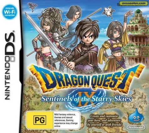 Обложка игры Dragon Quest 9: Sentinels of the Starry Skies