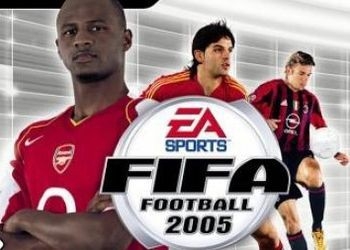 Обложка игры FIFA 2005