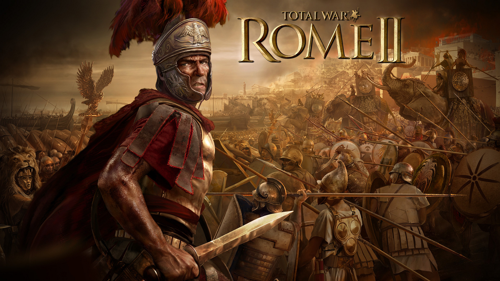 Обложка игры Total War: Rome 2