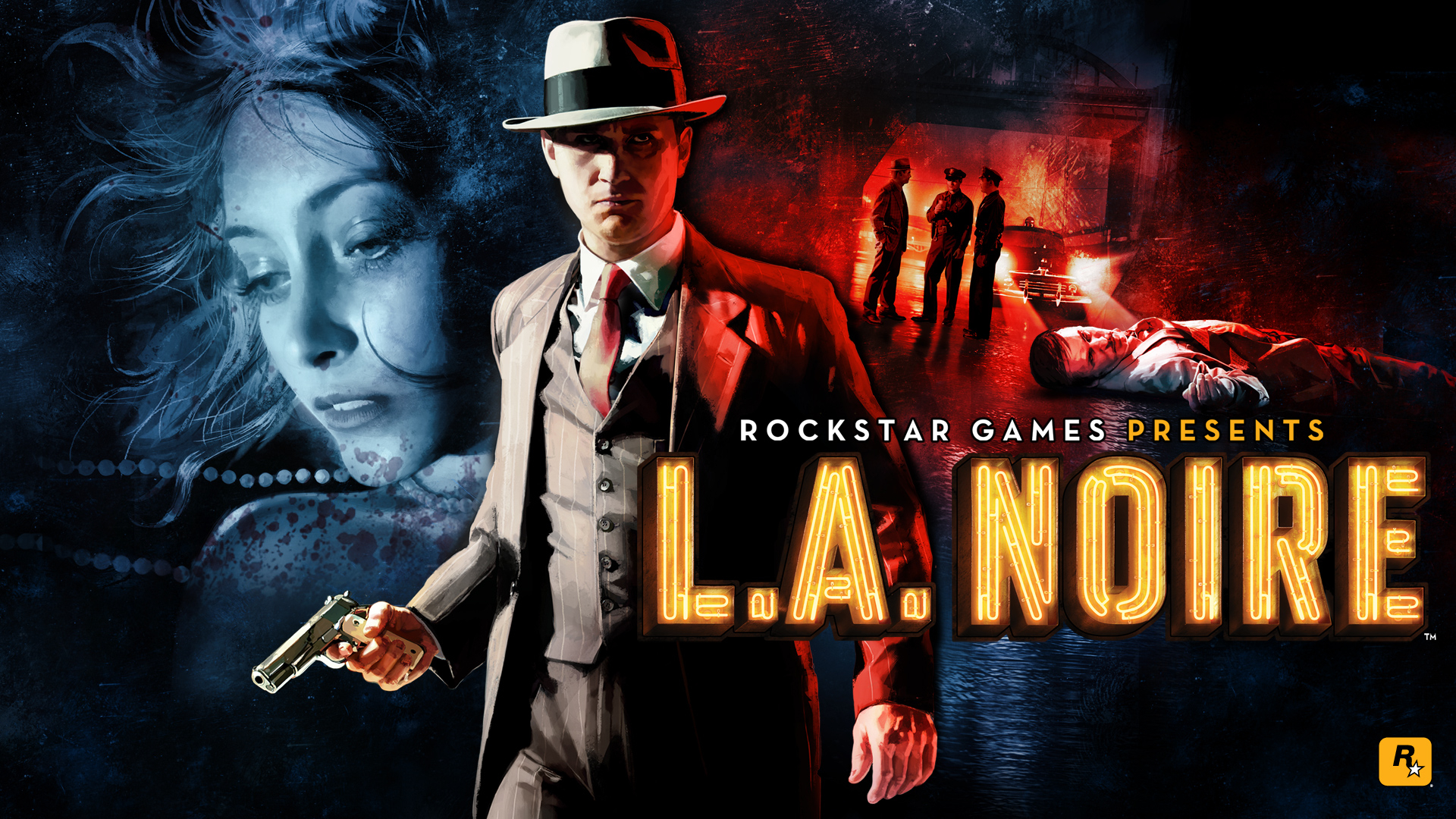Обложка игры L.A. Noire