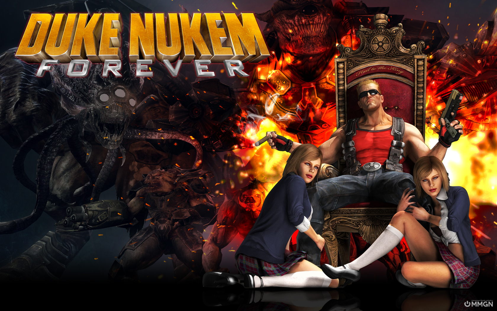 Обложка игры Duke Nukem Forever