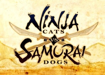 Обложка игры Ninja Cats vs Samurai Dogs