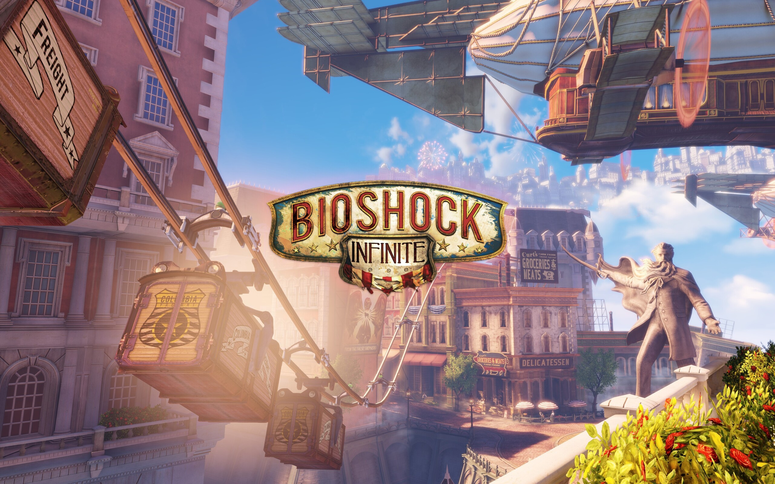 Обложка игры BioShock Infinite