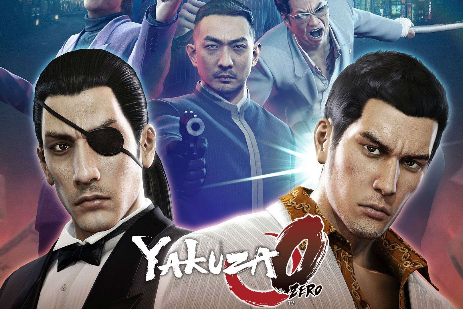 Обложка игры Yakuza 0