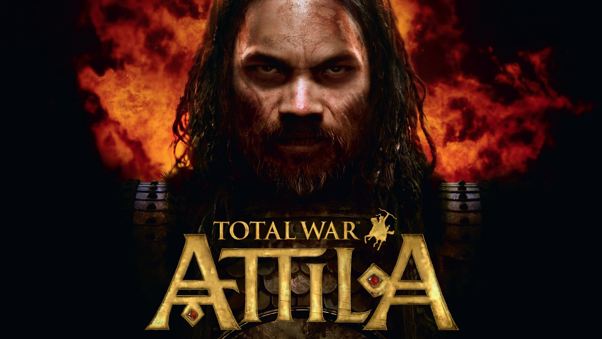 Обложка игры Total War: Attila