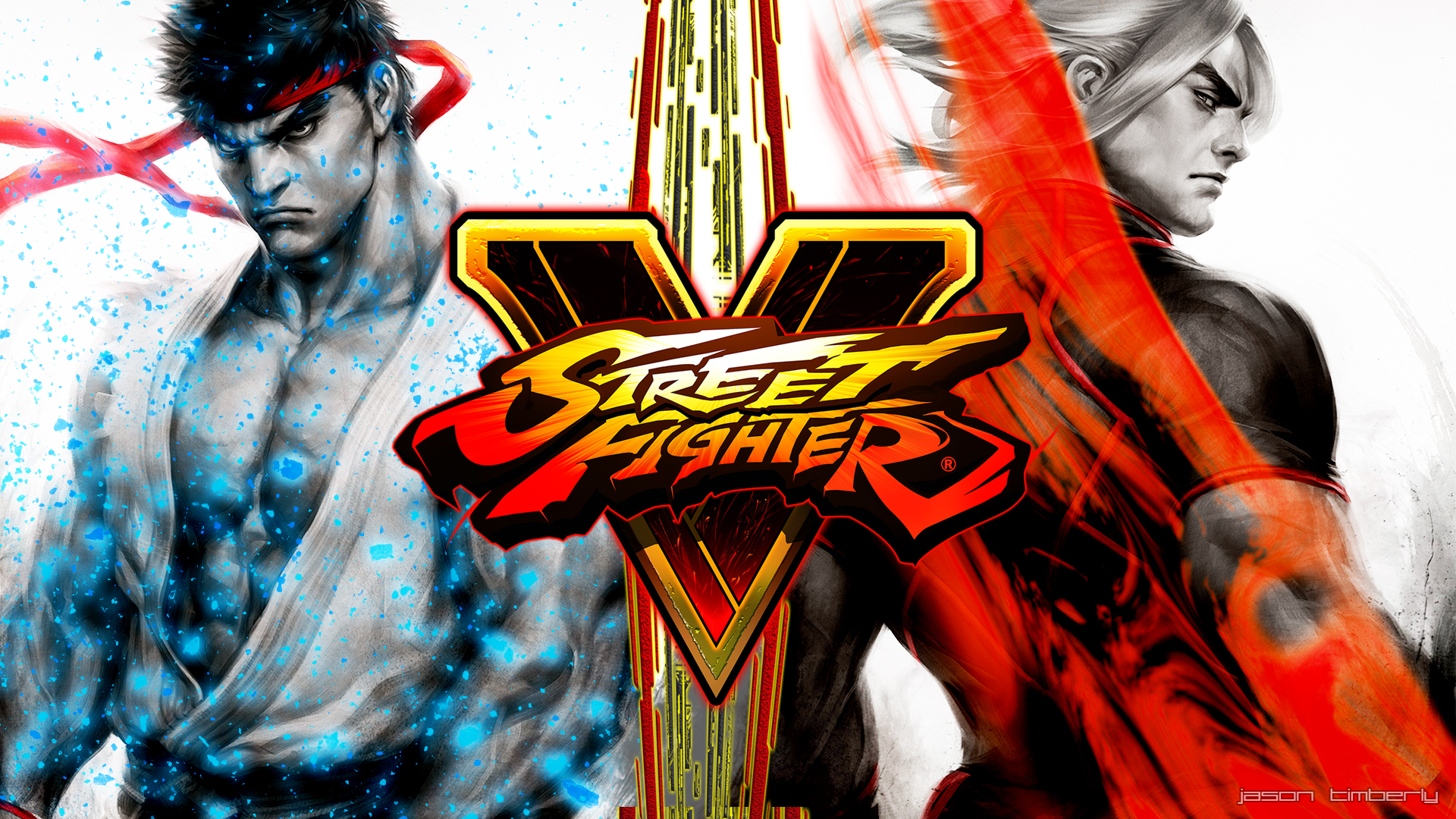 Обложка игры Street Fighter 5