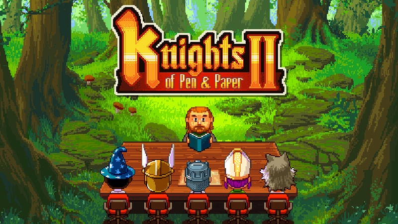 Обложка игры Knights of Pen and Paper 2