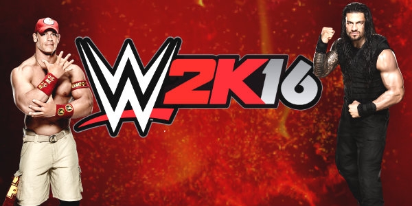 Обложка игры WWE 2K16