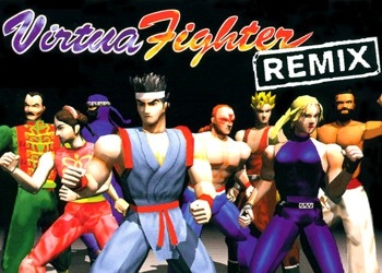 Обложка игры Virtua Fighter Remix