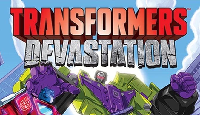 Обложка игры Transformers: Devastation