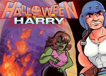 Обложка игры Halloween Harry