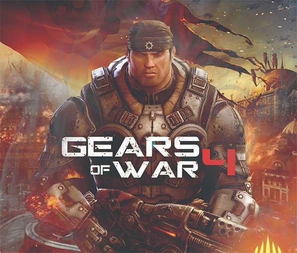 Обложка игры Gears of War 4