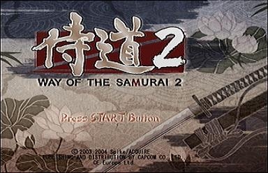 Обложка игры Way of the Samurai 2