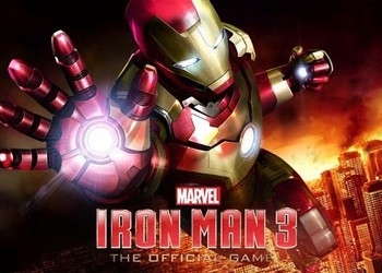 Обложка игры Iron Man 3