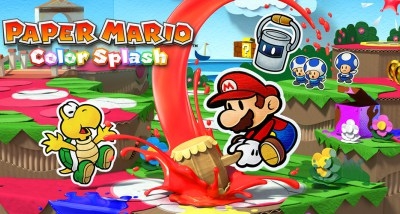 Обложка игры Paper Mario: Color Splash