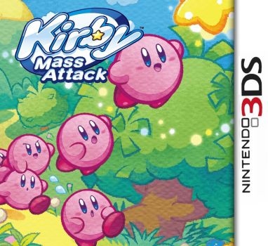 Обложка игры Kirby Mass Attack