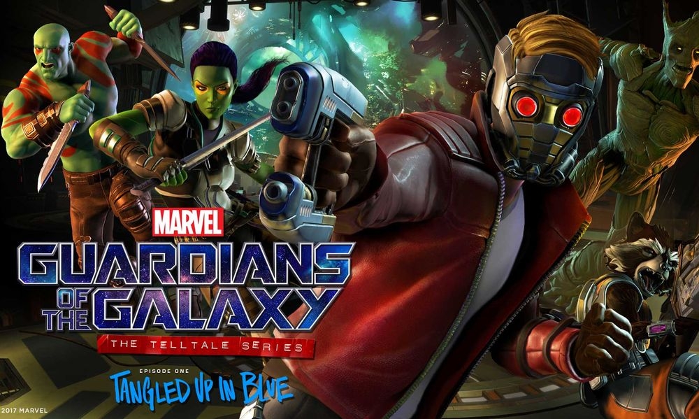 Обложка игры Marvel's Guardians of the Galaxy - Episode 1: Tangled Up in Blue