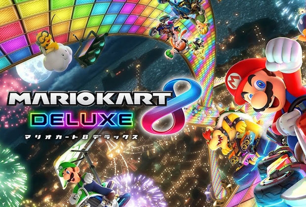 Обложка игры Mario Kart 8 Deluxe