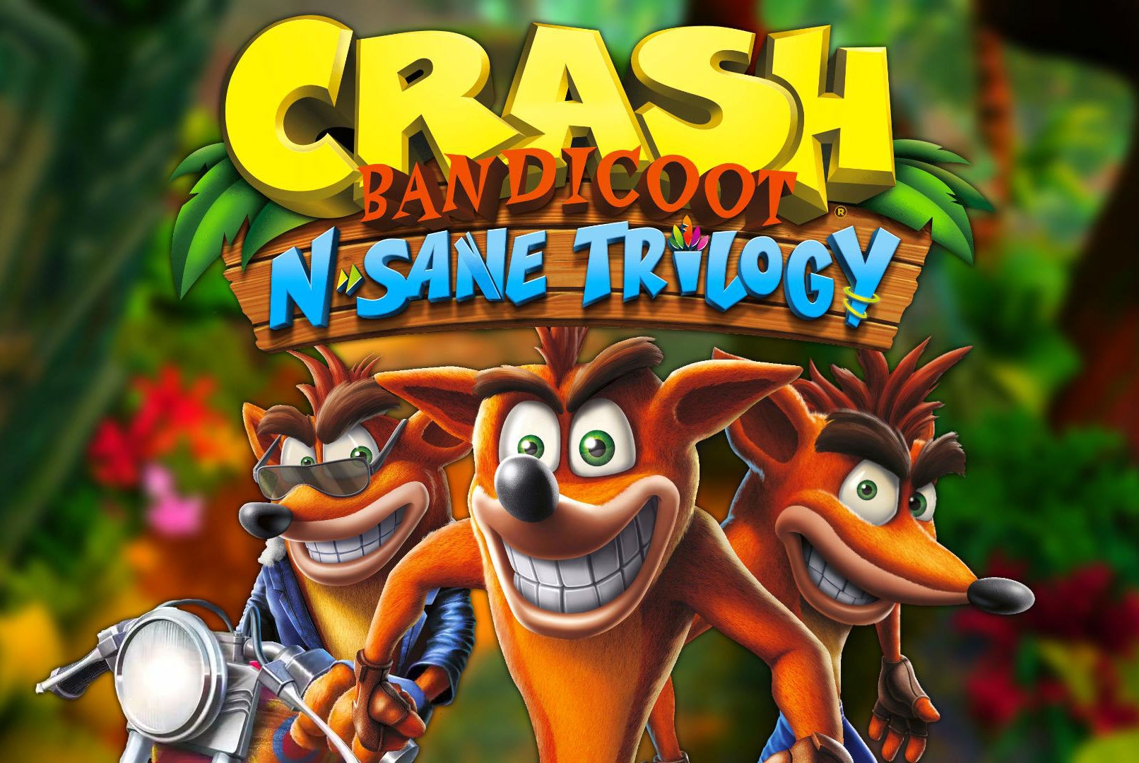 Обложка игры Crash Bandicoot N. Sane Trilogy