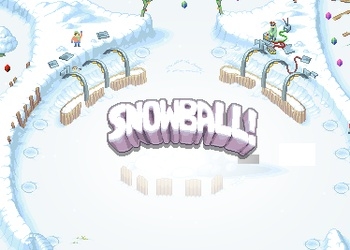 Обложка игры Snowball!