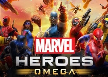 Обложка игры Marvel Heroes Omega