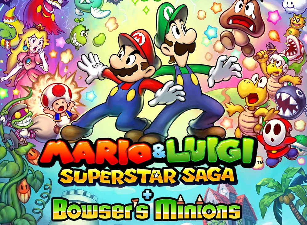 Обложка игры Mario & Luigi Superstar Saga + Bowser's Minions