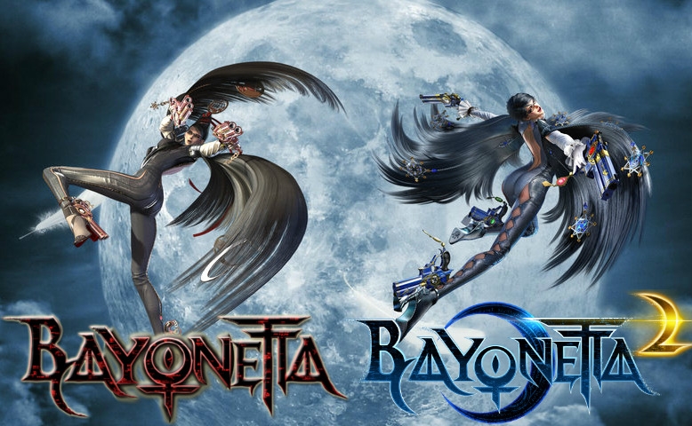 Обложка игры Bayonetta + Bayonetta 2