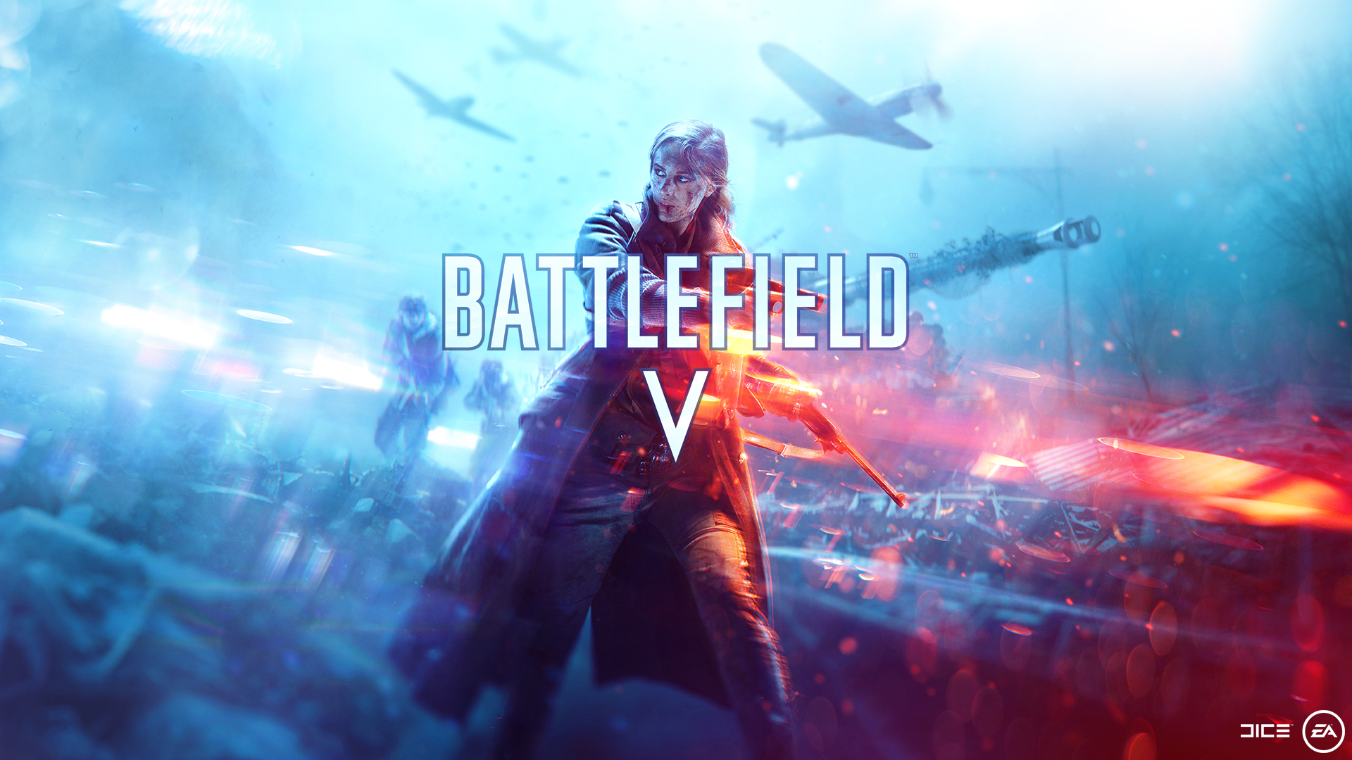 Обложка игры Battlefield 5