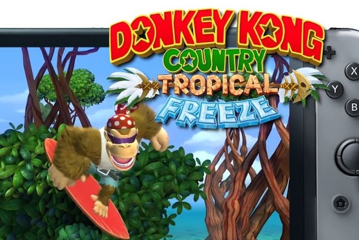Обложка игры Donkey Kong Country: Tropical Freeze (Switch)
