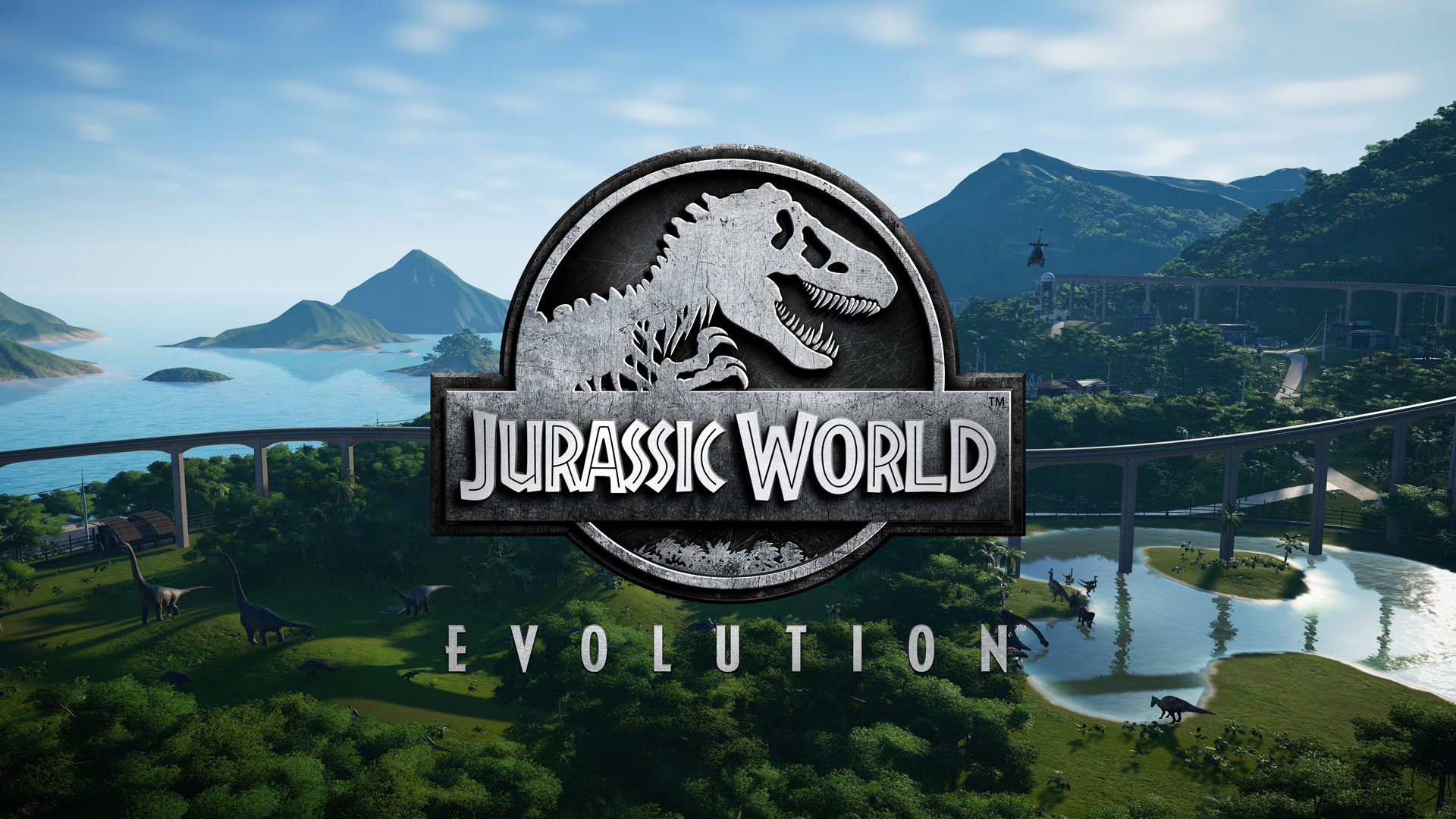 Обложка игры Jurassic World Evolution