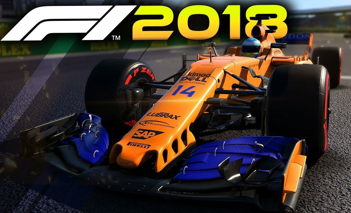 Обложка игры F1 2018