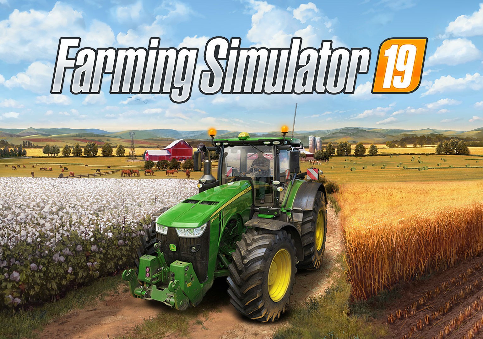 Обложка игры Farming Simulator 19