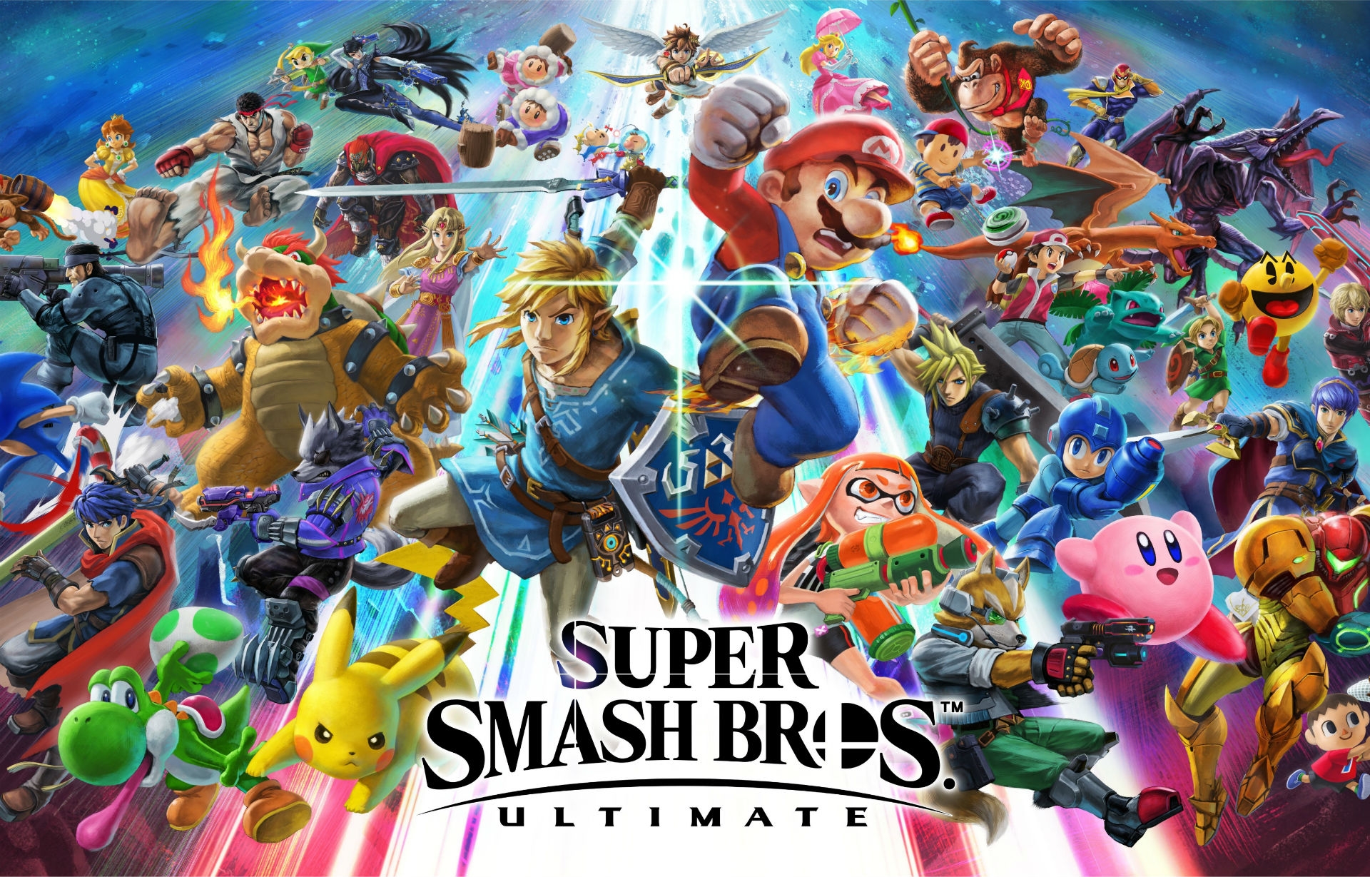 Обложка игры Super Smash Bros. Ultimate