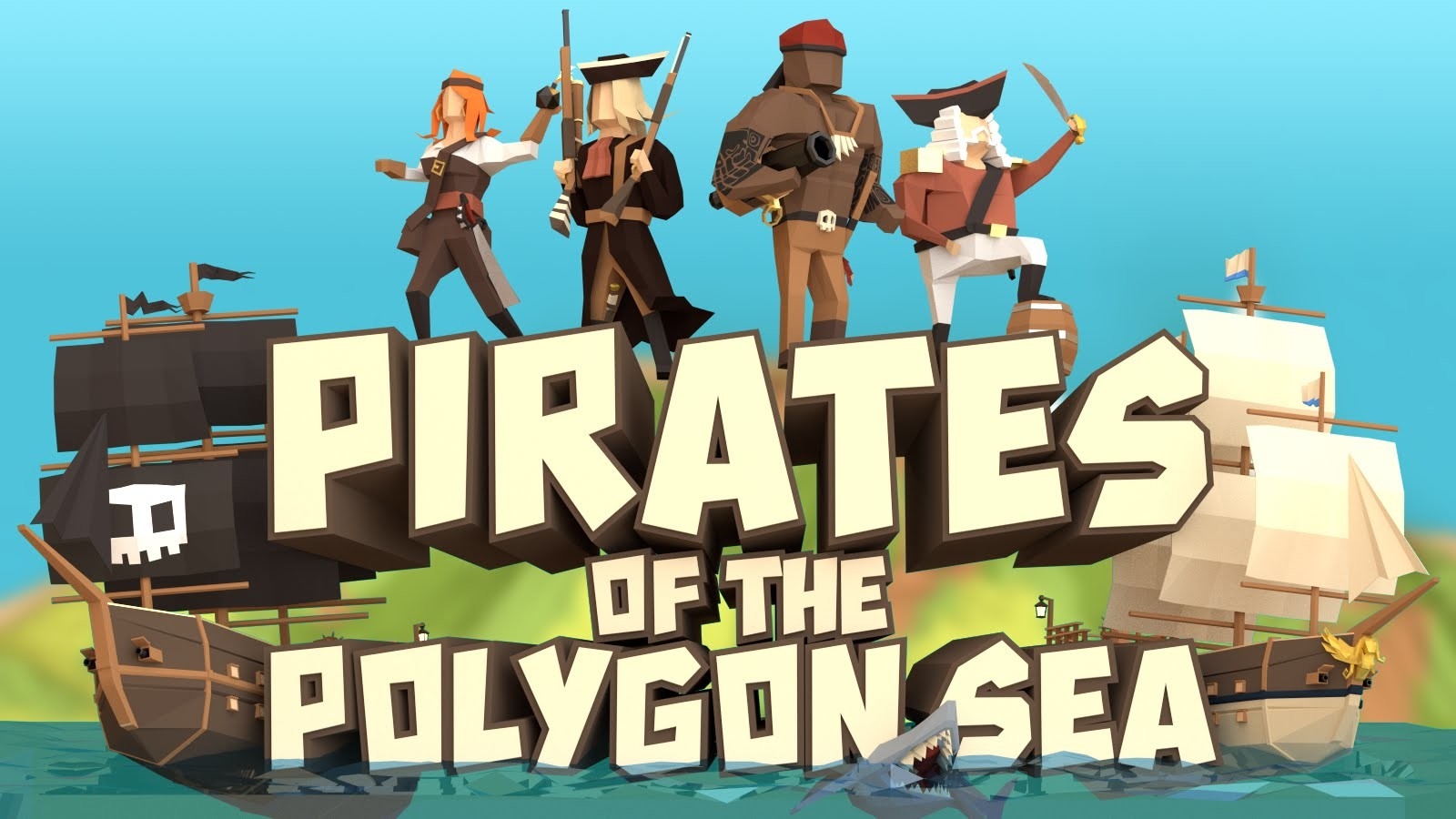 Обложка игры Pirates of the Polygon Sea