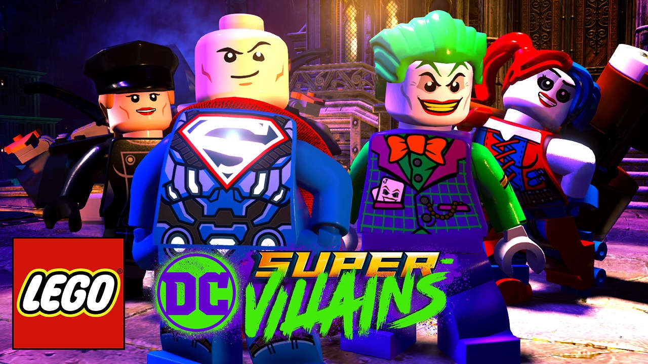 Обложка игры LEGO DC Super-Villains