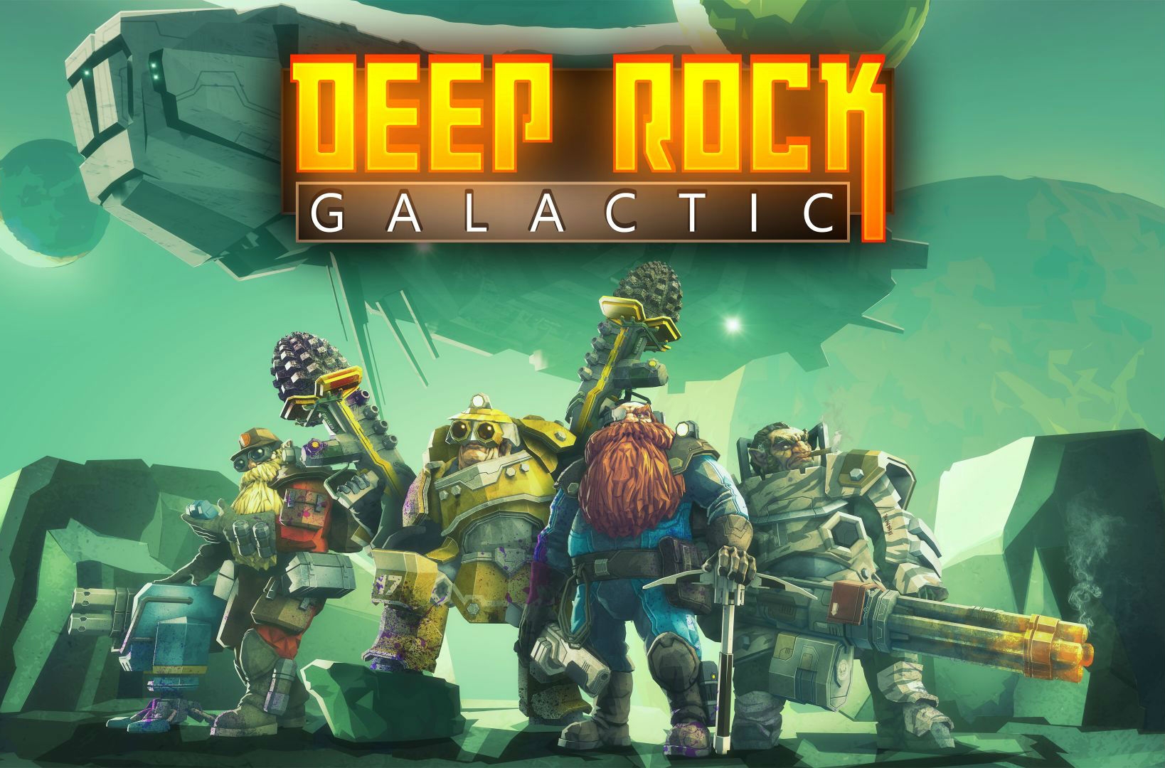 Обложка игры Deep Rock Galactic