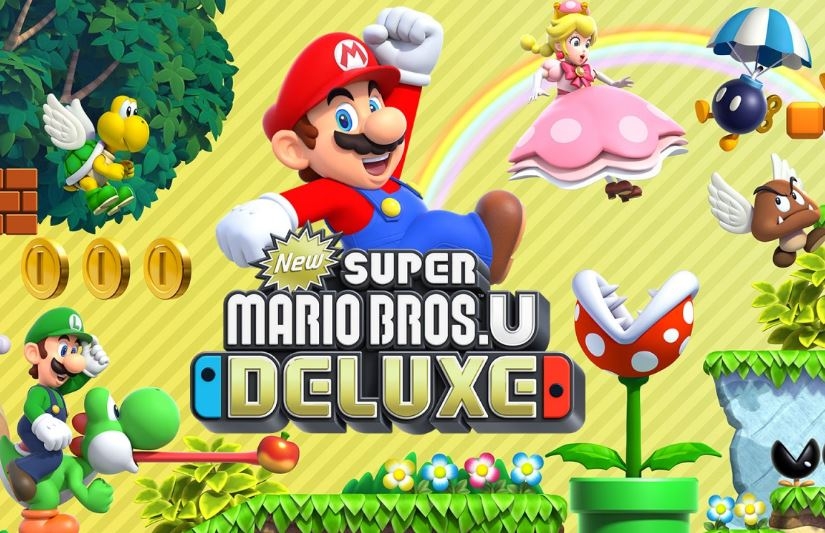 Обложка игры New Super Mario Bros. U Deluxe