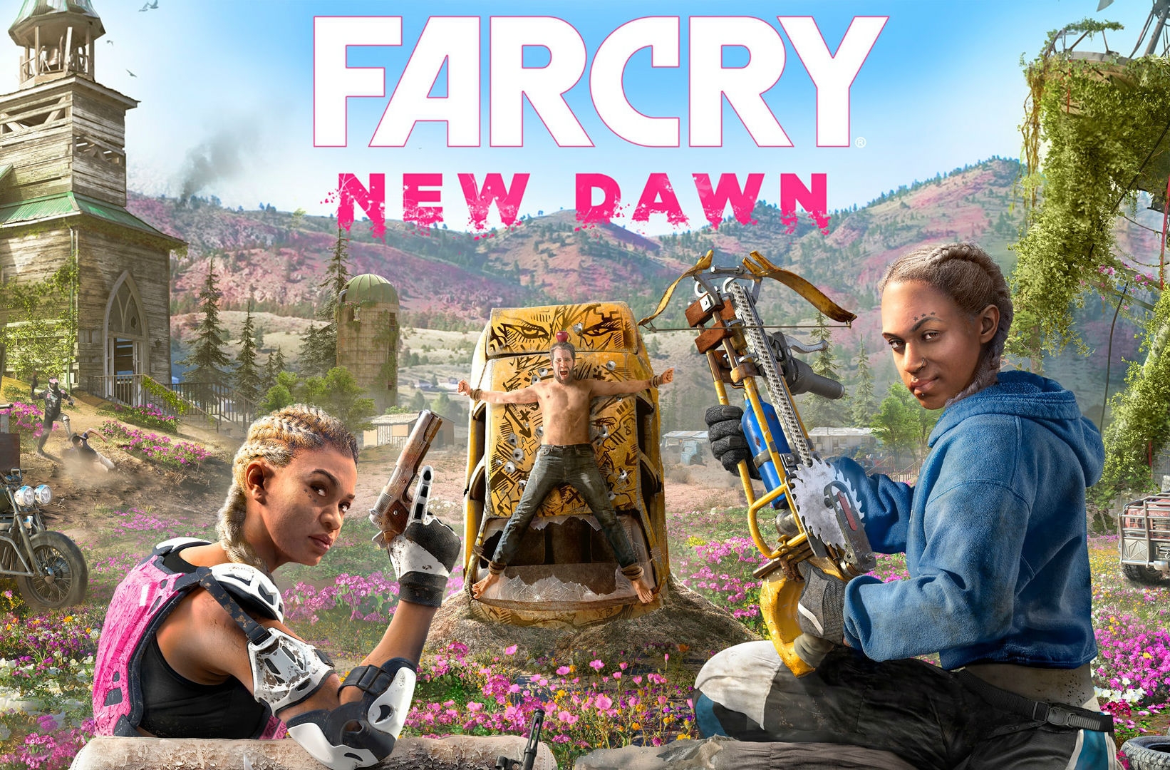 Обложка игры Far Cry: New Dawn