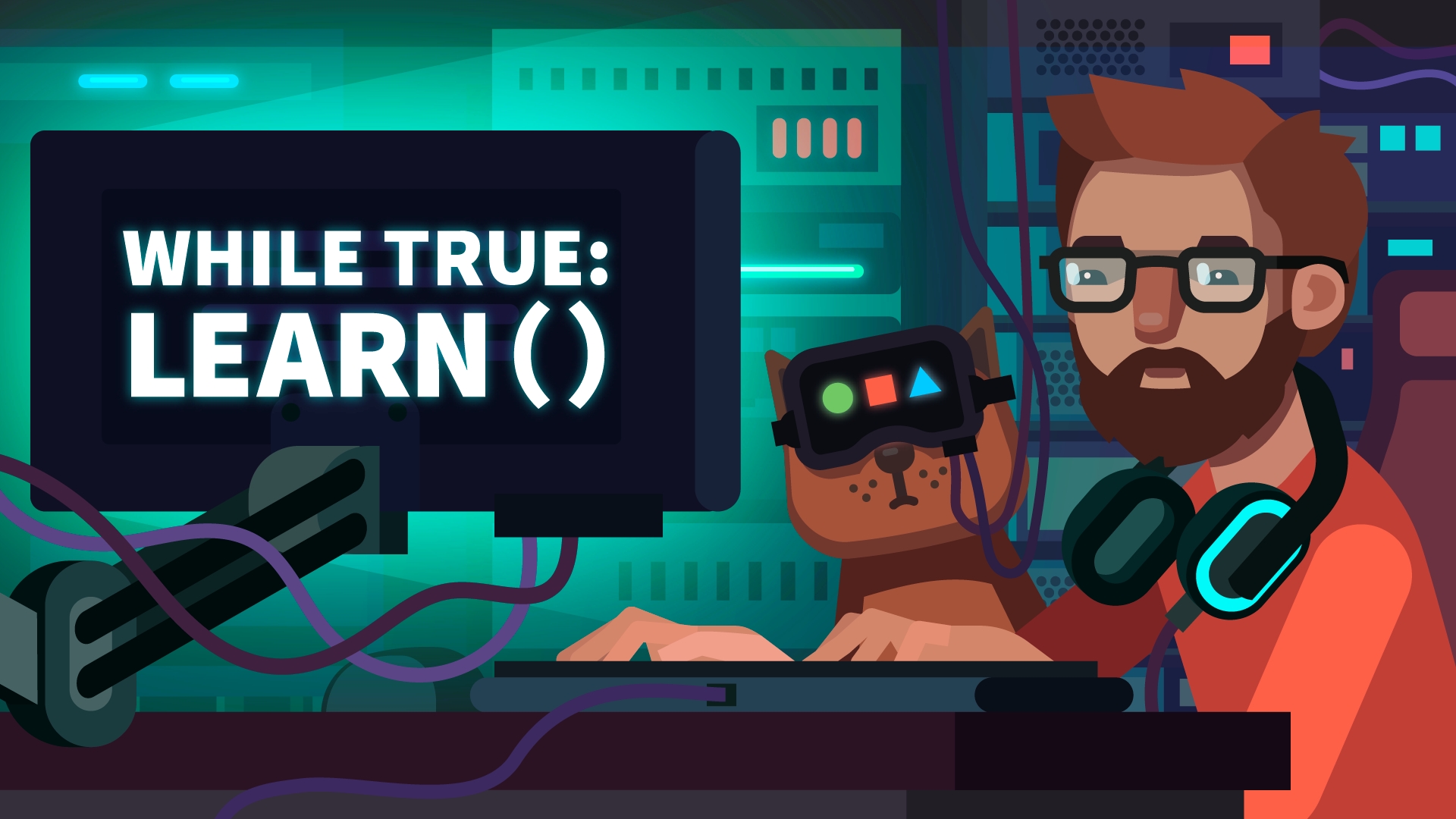 Обложка игры While True: learn