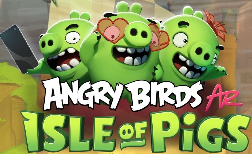 Обложка игры Angry Birds AR: Isle of Pigs